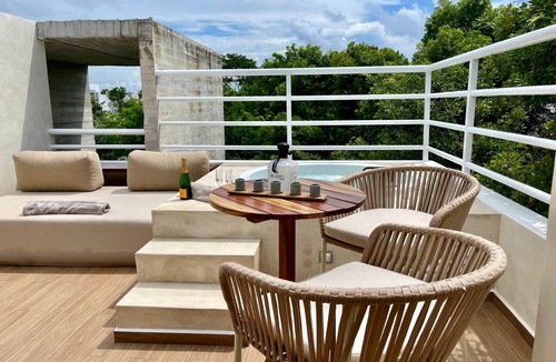 Tulum Apartment | Tuluminati House-Bohemian Chic Luxury @Zama, Tulum