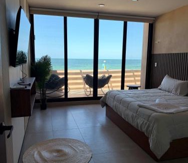 Telchac Puerto Villa | Villa con rooftop para atardeceres