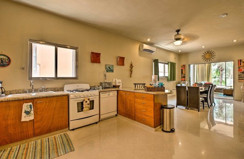 Puerto Aventuras Condo | Waterview from livingroom & swings at wet bar! 2/2-1/2 Penthouse Condo sleeps 6