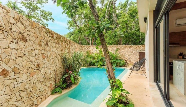 Aldea Zama Jungle Home: Private Pool & Garden Tub