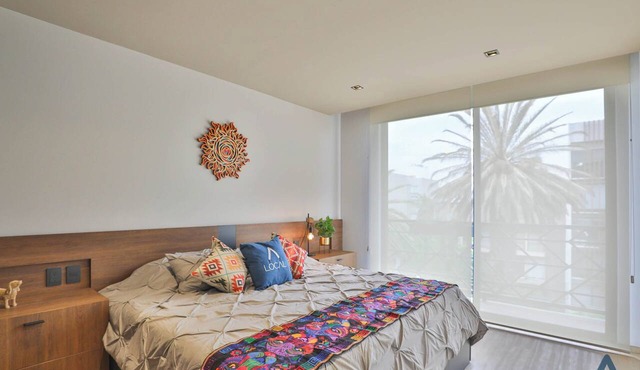 Apartamento de una recamara cocineta balcon
