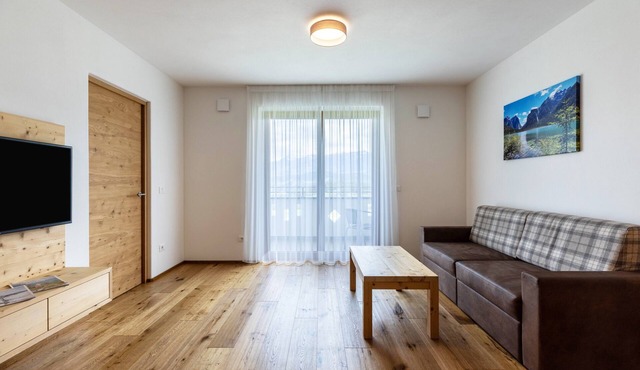 Apartment "Stefansdorf Wohnung 4" with Mountain View, Wi-Fi, Garden, Balcony and Barbecue in St. Lorenzen