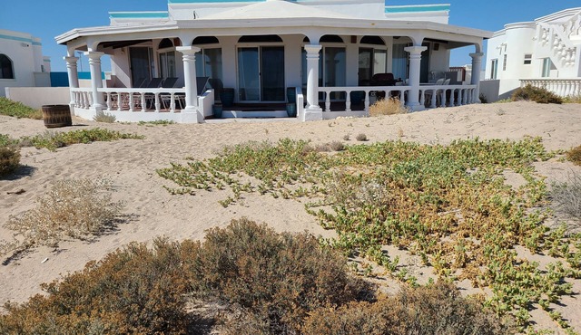 BEACHFRONT 2 BDRM 2 bath. Sleeps 6. PET Friendly & SECURE.