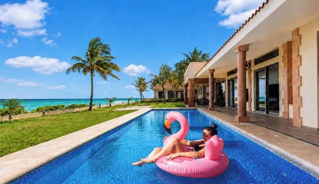 Beachfront Villa | Private Chef, Pool & Transfer