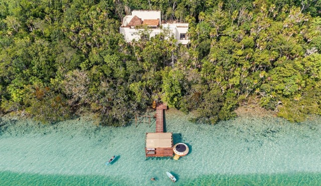 Casa Lole | Private Pier, Free Kayaks & Paddle in Bacalar