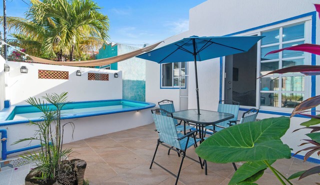 Casa Nube 2-bedroom in wonderful Chan Chemuyil with AC and pool cenotes