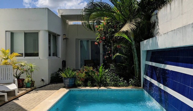 Casa Sunshine! Tropical Retreat. Heated Pool, 2 Bed, 2 Bath.
