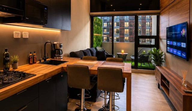Downtown - Luxury Urban Retreat - 6P Pool n views in Monterrey