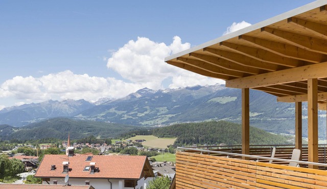 Dream vacation apartment Reischach, roof terrace & panorama, Cron4 swimming pool & sauna in Brunico