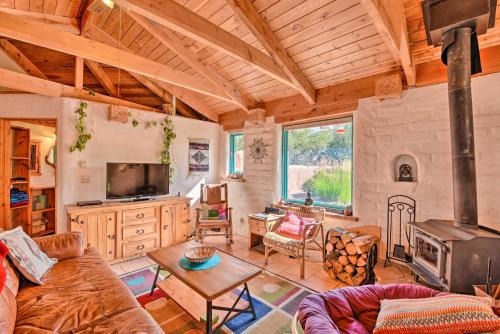 Eclectic Adobe Crestone Cottage w/Patio + Yard! in Crestone