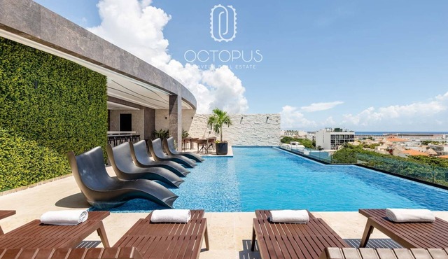 Estudio cerca de 5ta, Infinity Pool★Jacuzzi★ PP103