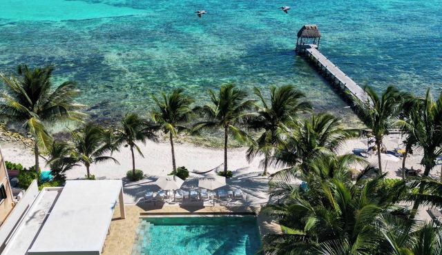Exclusive Penthouse, beach front & Cleaning Included In Bahia Tankah Tulum