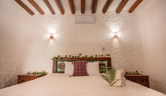 Habitación de 1 Cama Vista al Jardín con Desayuno Continental Incluido