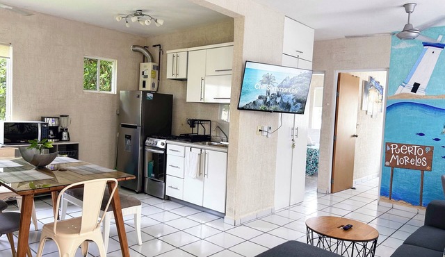 Loft Yexalem In Puerto Morelos 7 Min to the Beach