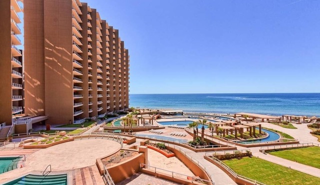Low-Floor 2BR/2BA Las Palomas Ocean View Condo – Just Steps Away from the Pools