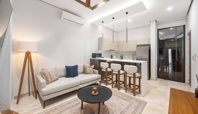 Luxury Suite Steps from the Sea