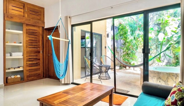 Nestled in the heart of Tulum town, steps away from Tulum's most lively street