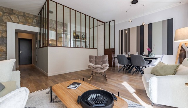 NEW-Hyper Centre-Cozy Chic-Renovated apartment with all comforts-AC-Balconnet-asc-Park in Nice