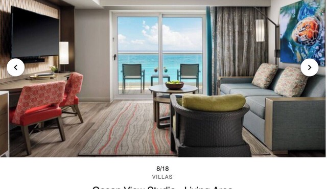 Oceanview Studio - King Bed, Sleeps up to 4 - BEAUTIFUL Westin Cancun Resort!