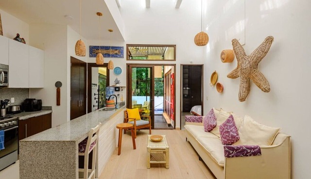 Private plunge pool, golf cart & beach club