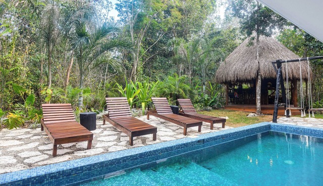 Private Xpu Ha Beach Access: 6,700-Sq-Ft Villa