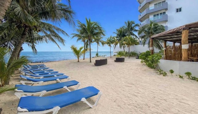 Puerto Morelos Beachfront King Room | Pool