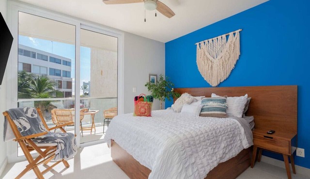 Santamar C203 · Bougainvillea w Ocean view/RTop Swpool/Beach Club