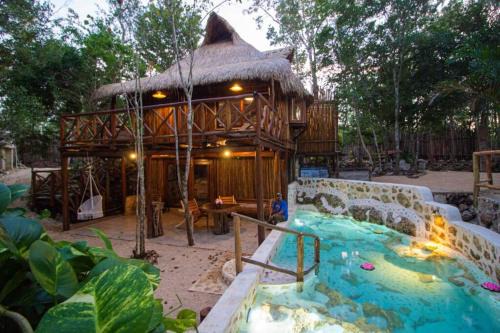 Selvaluna cabaña eco-chic