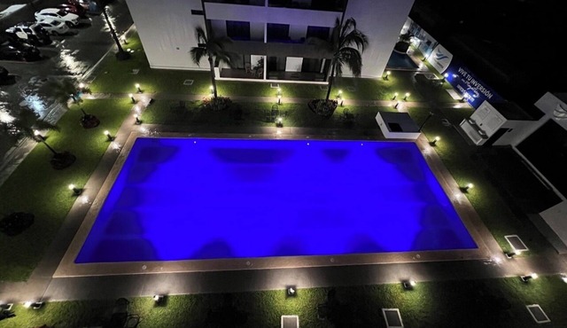 Spacious 2 bedroom apartment in pleasant Mazatlán with 9 albercas