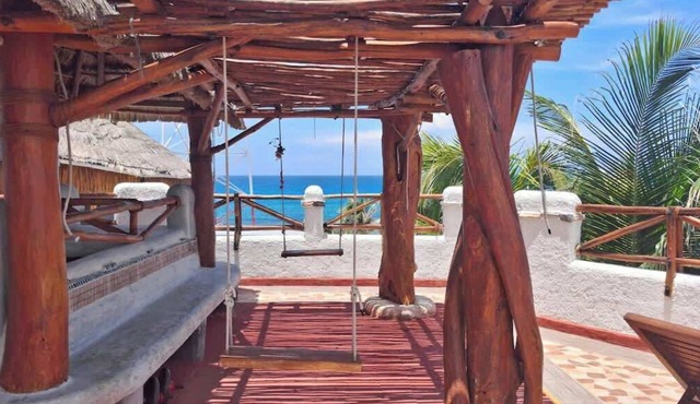 Studio + Rooftop Sea Views | Isla Mujeres