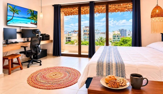 Stunning Rooftop Ocean View Studio · Blanko Living