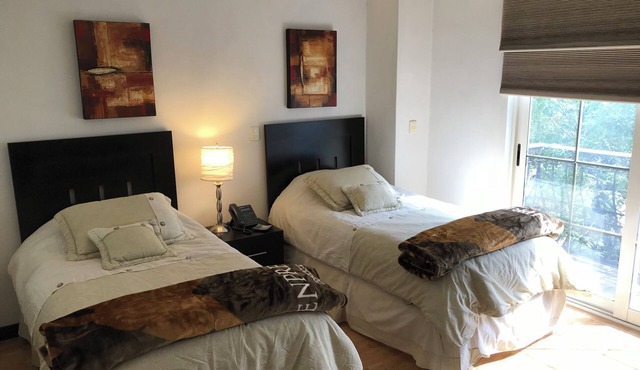 Suite F, 2BR/2BA in San Pedro Garza García, Centrito Valle in San Pedro Garza García