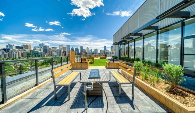 Three Condos on the same floor w Parking & Rooftop Patio in Calgary