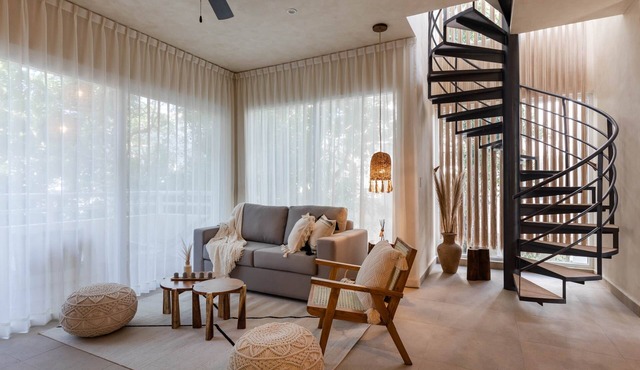 Tuluminati House-Bohemian Chic Luxury @Zama, Tulum