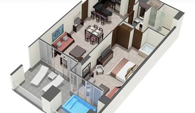 Vidanta Nuevo Vallarta Grand Mayan 1 Bdrm Suite
