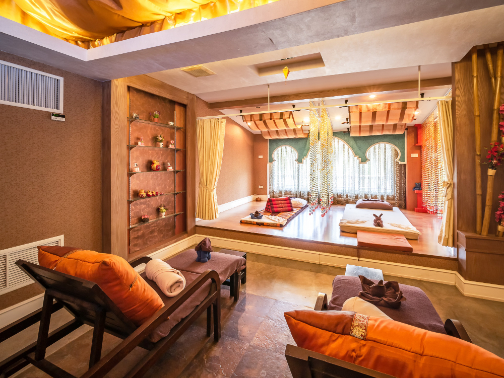 Private balcony overlooking the pool, peaceful apartment with great amenities