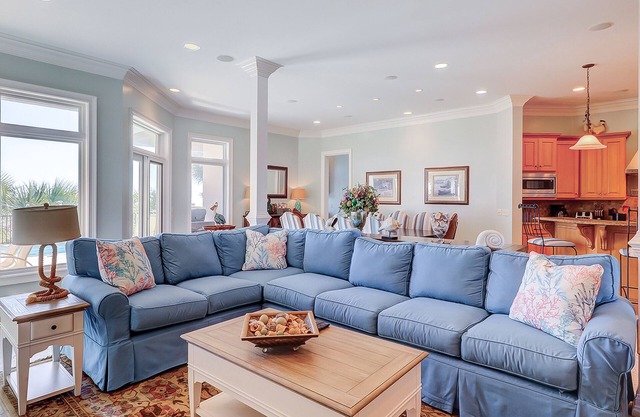 Spacious Oceanfront Home w/ Free WiFi, Views & Private Heated Outdoor Pool in Hilton Head