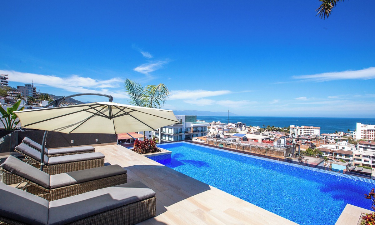 Colonia 5 de Diciembre Condo | New Downtown Condo w/Private Dipping Pool