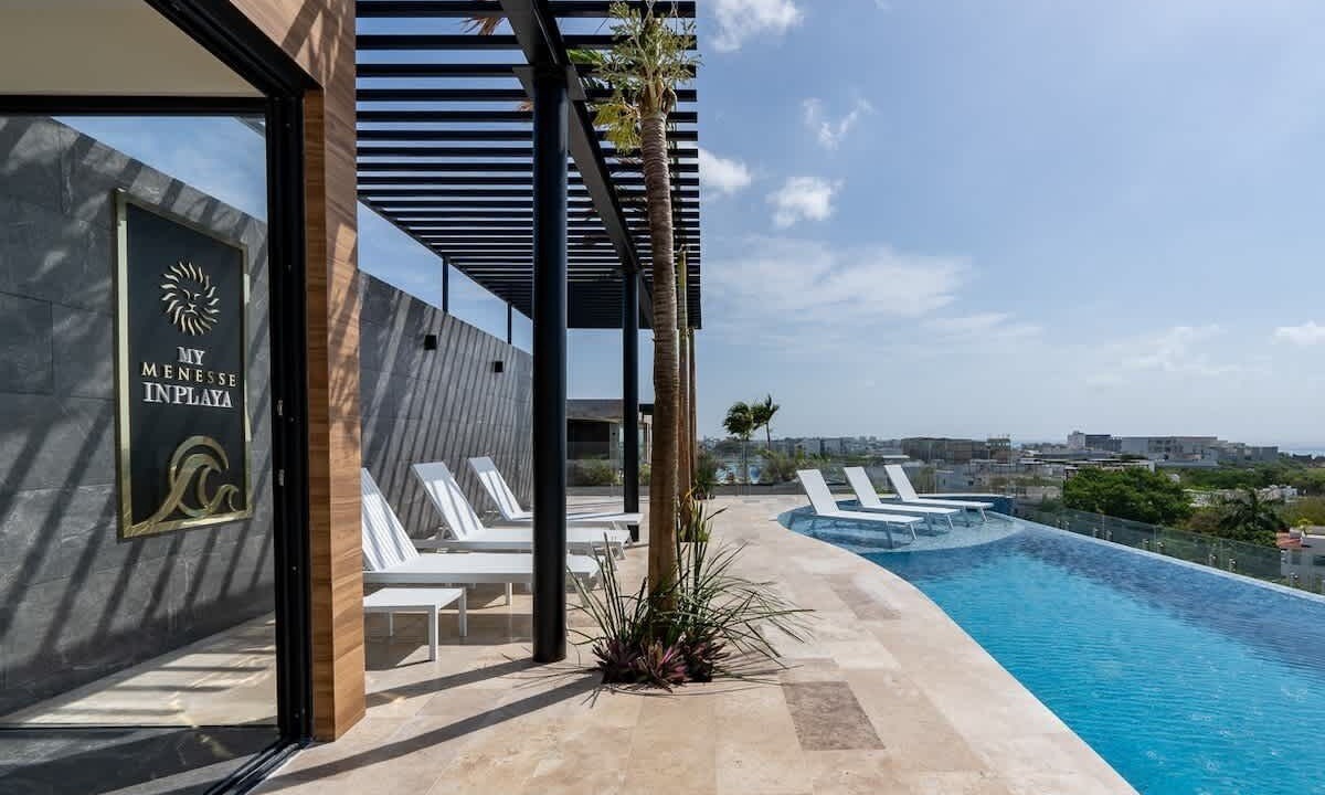 Zazil-ha Apartment | Rooftop Pool Apartment near Playa del Carmen