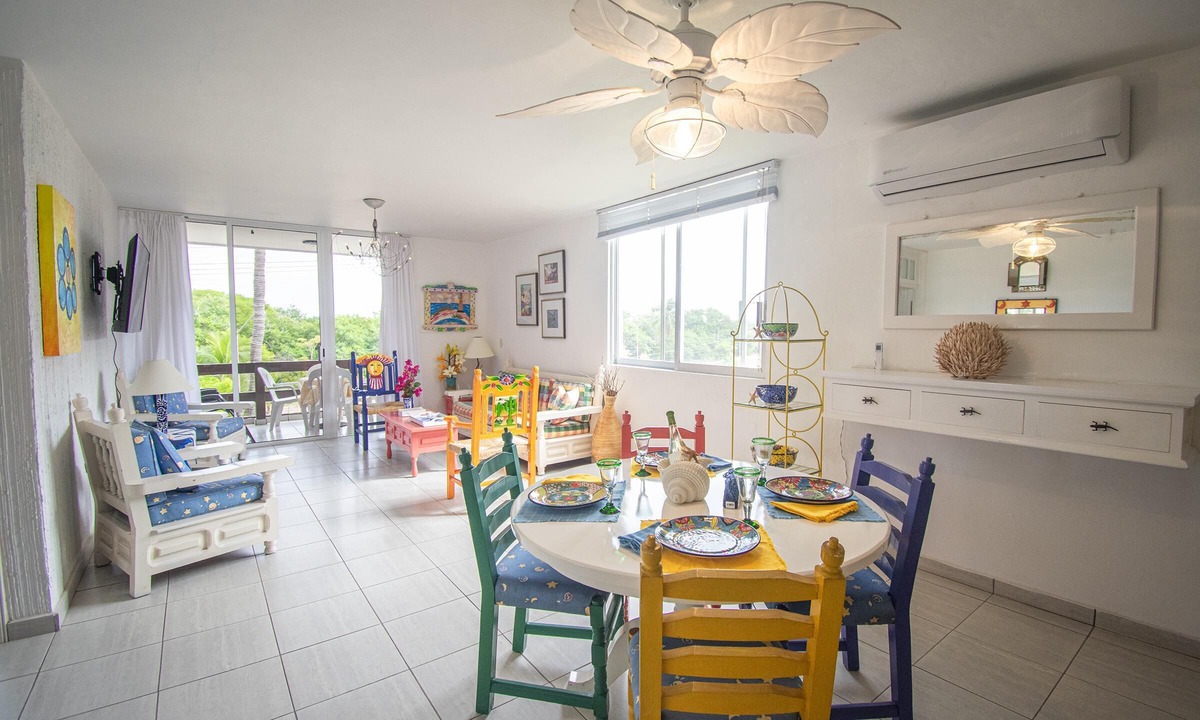 Marina Mazatlan Apartment | Colorful Retreat in Playa Escondida