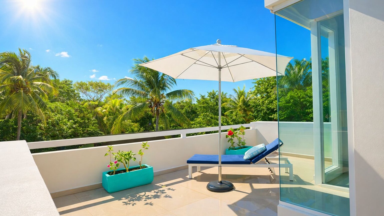 Photo of Patio Balcony in Playacar Fase II
