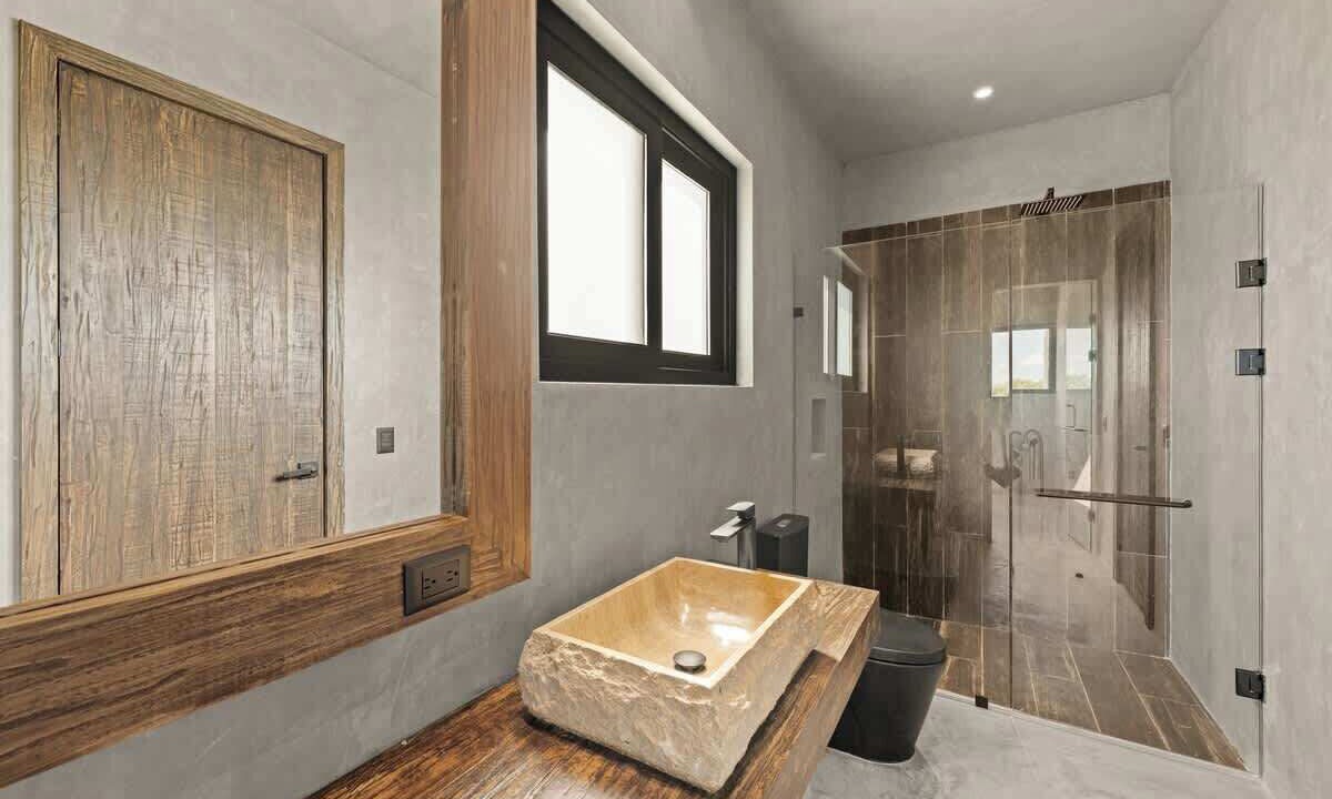 Photo of Bathroom in Ek Balam Village