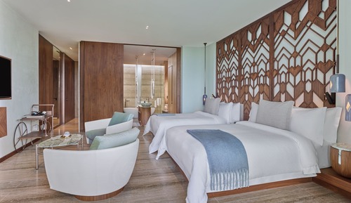 Deluxe Guest Room, 2 Queen Beds, Ocean View, Terrace