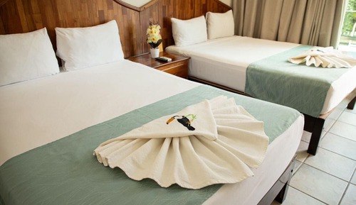 Superior Quadruple Room, Balcony, City View