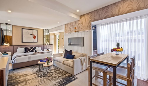 Comfort Condo, 1 King Bed, Balcony, Sea View