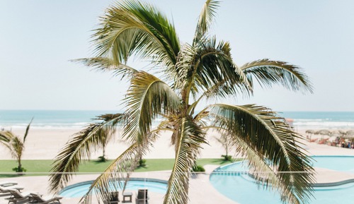 Superior Double Room, Balcony, Beach View