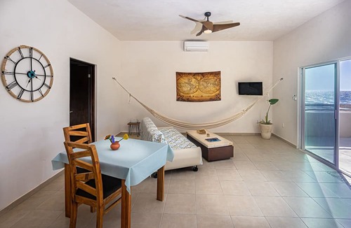 Chelem Apartment | Wake Up To This View in this Oceanfront Apartment