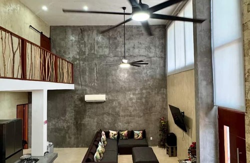 Chelem Villa | Charming 3-bedroom villa with AC, fitness room in brilliant Chelem