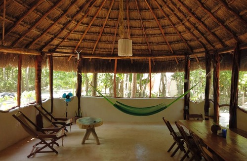 Soliman Bay Cabin | Room-unique Jungle Dome 2 Queen Beds