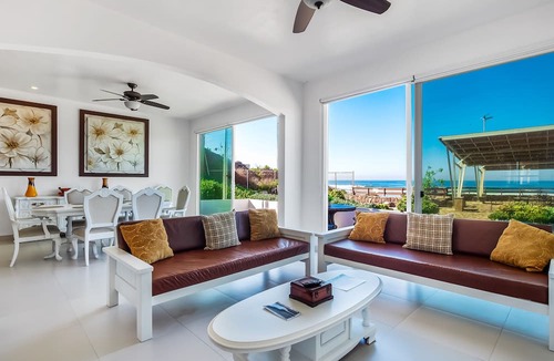 La Paloma Villa | Airy, Beach-view Dog-friendly Villa With Patio, Outdoor Pool, Streaming, AC
